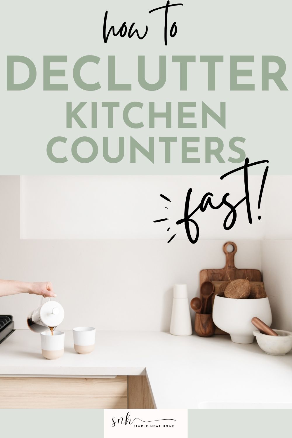 5 Easy Steps to Decluttering Your Kitchen Countertops