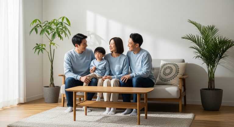 minimalist home family lifestyle