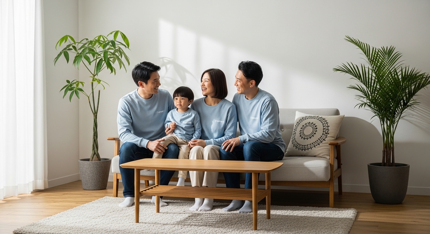 minimalist home family lifestyle