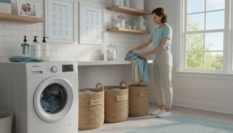 laundry routine organization