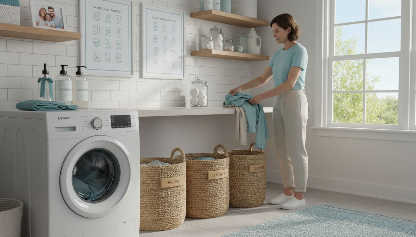 laundry routine organization