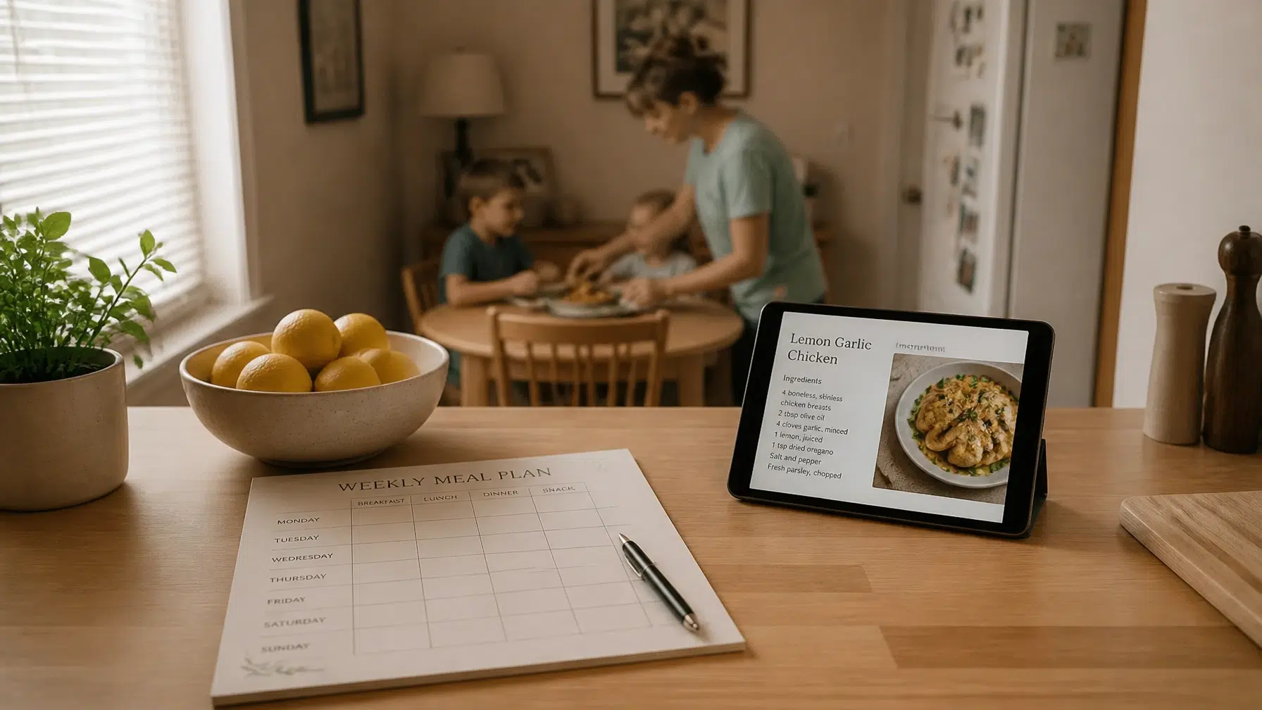 How to Integrate Menu Planning With Your Hectic Family Schedule