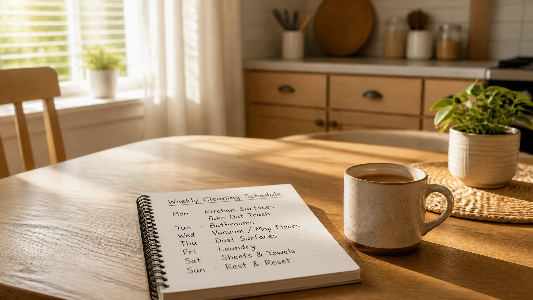 5 Steps How to Create a Cleaning Schedule (Easy Guide for Busy Parents)